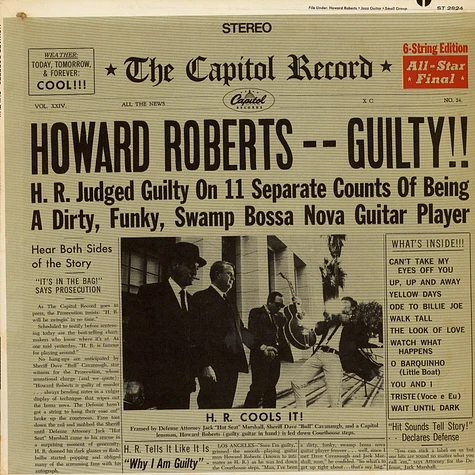 Howard Roberts - Guilty!!