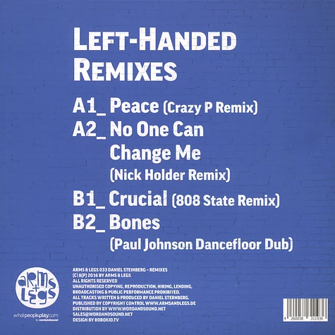 Daniel Steinberg - Left Handed Remixes
