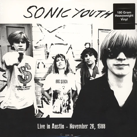 Sonic Youth - Live In Austin - November 26, 1988 180g Vinyl Edition