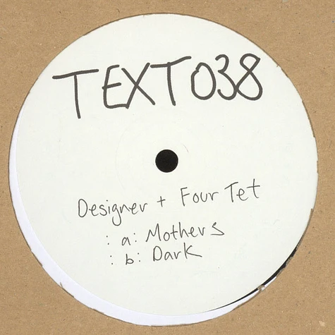 Designer & Four Tet - Mothers / Dark