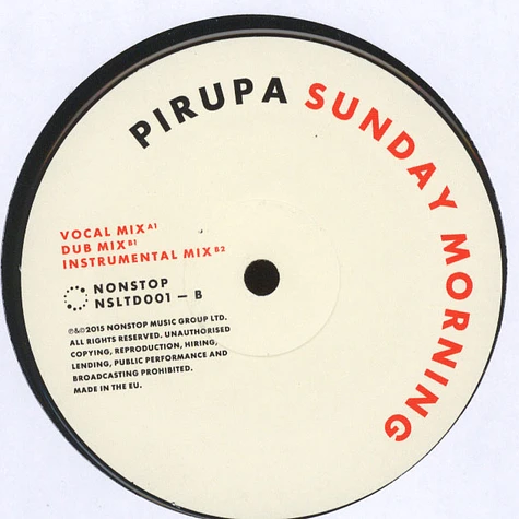 Pirupa - Sunday Morning