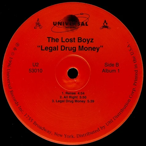 Lost Boyz - Legal Drug Money