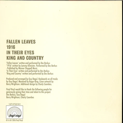 Des Barkus - Fallen Leaves