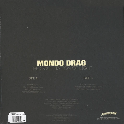 Mondo Drag - Occultation Of Light Green Vinyl Edition