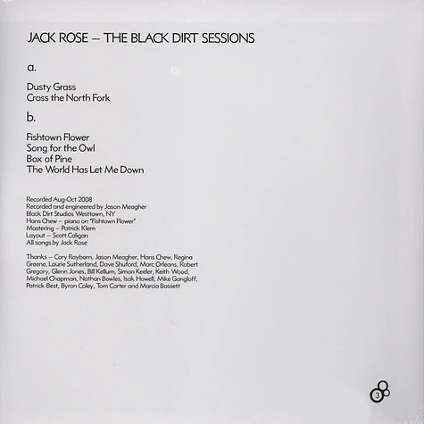 Jack Rose - The Black Dirt Sessions
