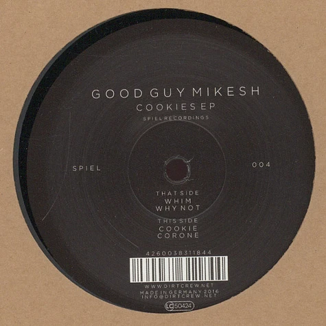 Good Guy Mikesh - Cookies EP