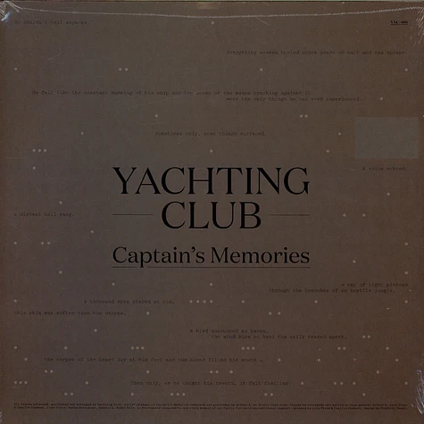 Yachting Club - Captain Memories