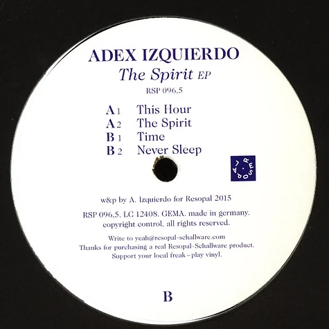 Adex Izquierdo - The Spirit EP