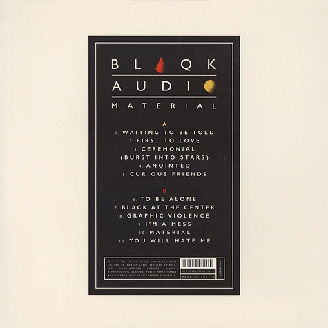 Blaqk Audio - Material