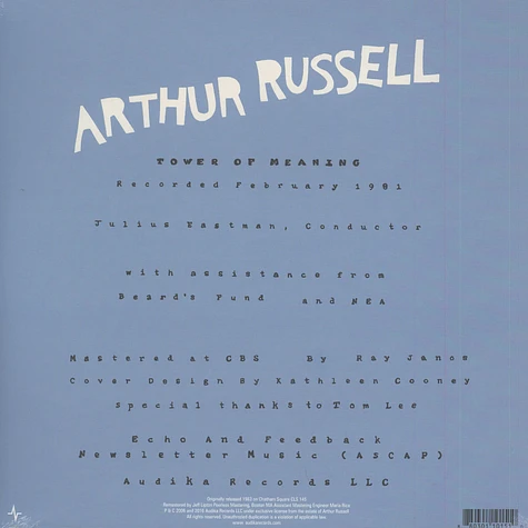 Arthur Russell - Tower of Meaning