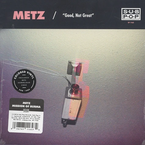 Metz / Mission of Burma - Good, Not Great / Get Off