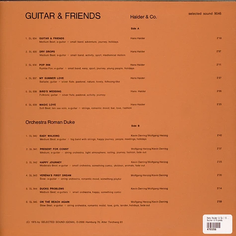 Hans Haider & Co / Orchestra Roman Duke - Guitar & Friends