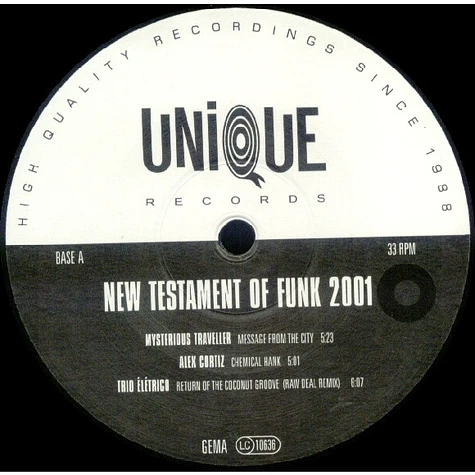 V.A. - New Testament Of Funk 2001
