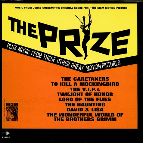 V.A. - The Prize Plus Music From These Other Great Motion Pictures