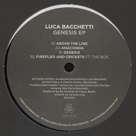 Luca Bacchetti - Genesis EP