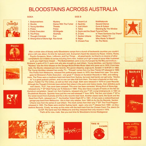 V.A. - Bloodstains Across Australia