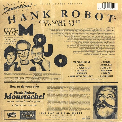 Hank Robot & The Ethnics - Elvis-Jello Mojo