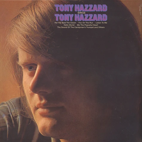 Tony Hazzard - Tony Hazzard Sings Tony Hazzard