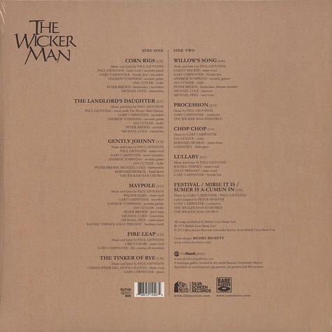 Paul Giovanni & Gary Carpenter - OST The Wicker Man
