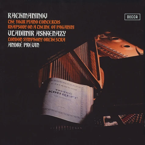 Vladimir Ashkenazy, Andre Previn & The London Symphony Orchestra - Sergej Rachmaninoff: Klavierkonzerte 1- 4