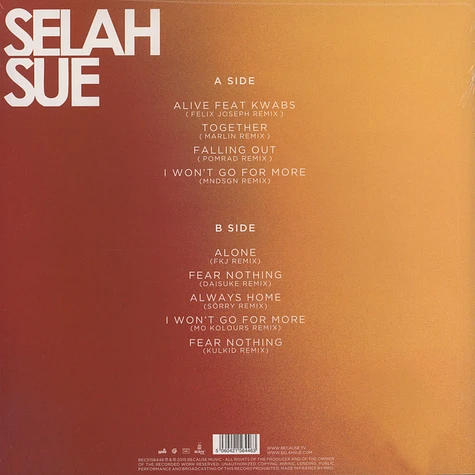 Selah Sue - Reason - The Remixes