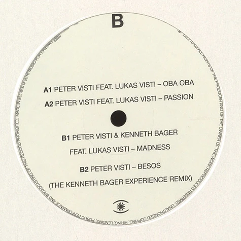 Peter Visti - Oba Oba EP Feat. Lukas Visti