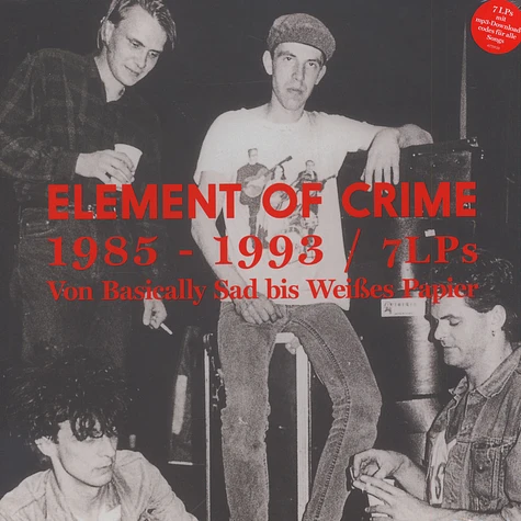 Element Of Crime - 1985 - 1993