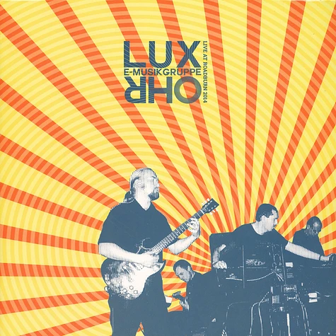 E-Musikgruppe Lux Ohr - Live At Roadburn 2014 Yellow / Clear Vinyl Edition
