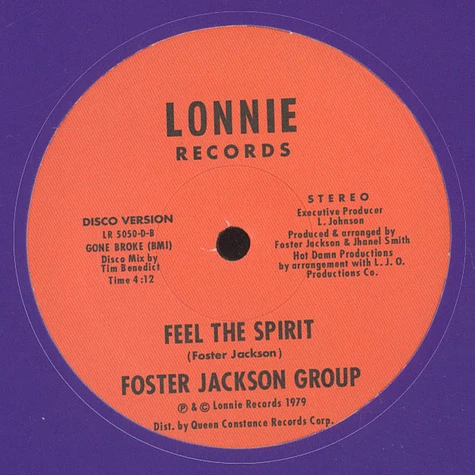 Foster Jackson Group - Feel The Spirit