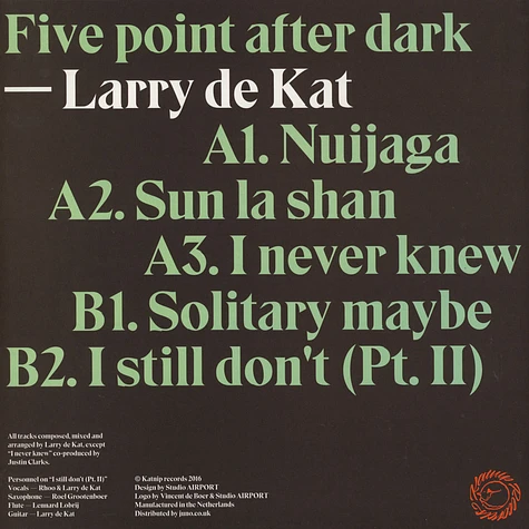 Larry De Kat - Five Point After Dark