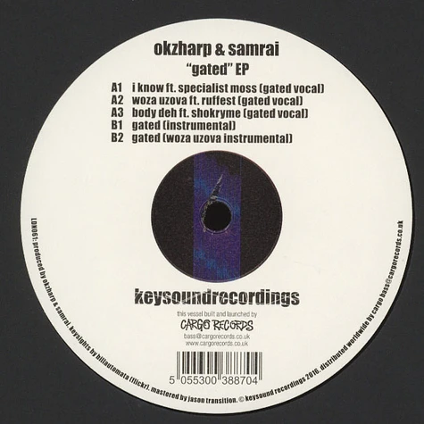Okzharp And Samrai - Gated EP