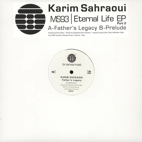 Karim Sahraoui - Eternal Life EP Part 2