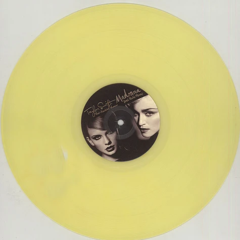 Madonna - Bitch I'm Madonna Feat. Nicky Minaj Part 2 Yellow Translucent Vinyl Edition