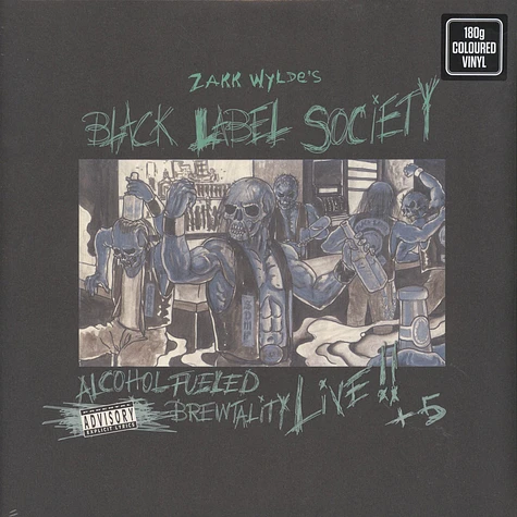 Black Label Society - Alcohol Fueled Brewtality - Live!! Plus 5 Blue Vinyl Edition