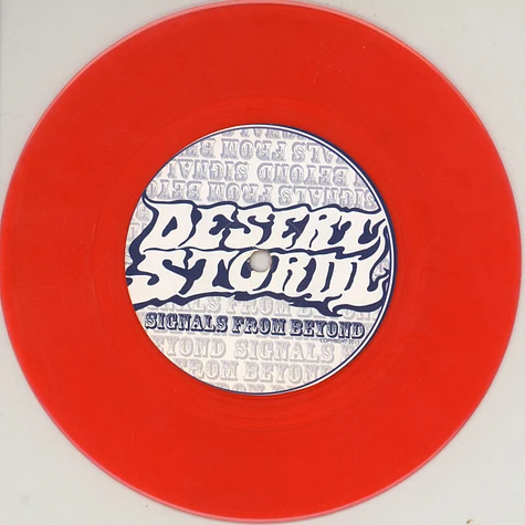 Desert Storm / Suns Of Thunder - Split 7" Red Vinyl Edition