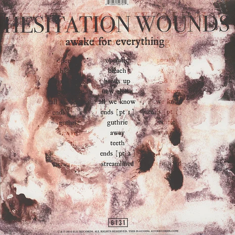 Hesitation Wounds - Awake For Everything
