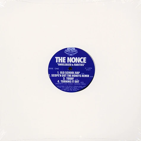 The Nonce - Unreleased & Rarities