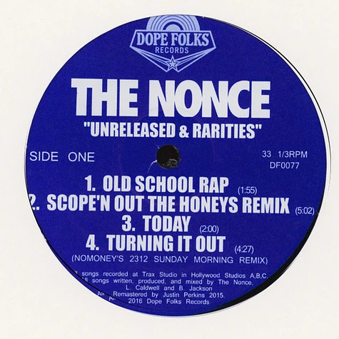 The Nonce - Unreleased & Rarities