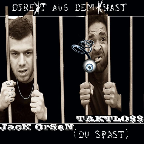 Taktloss & Jack Orsen - Direkt Aus Dem Knast (Du Spast) Red & Blue Vinyl Edition