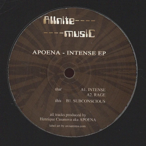Apoena - Intense EP