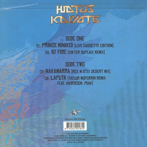 Hiatus Kaiyote - Recalibrations Volume 1 Black Vinyl Edition
