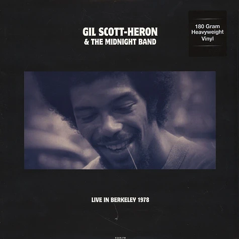 Gil Scott-Heron & The Midnight Band - Live In Berkeley, CA January 16, 1978 KSAN-FM 180g Vinyl Edition