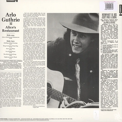 Arlo Guthrie - Alice's Restaurant