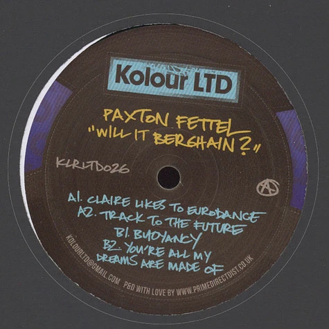 Paxton Fettel - Will It Berghain