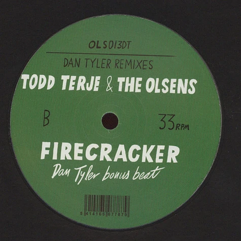 Todd Terje & The Olsens - The Big Cover-Up Dan Tyler Remixes