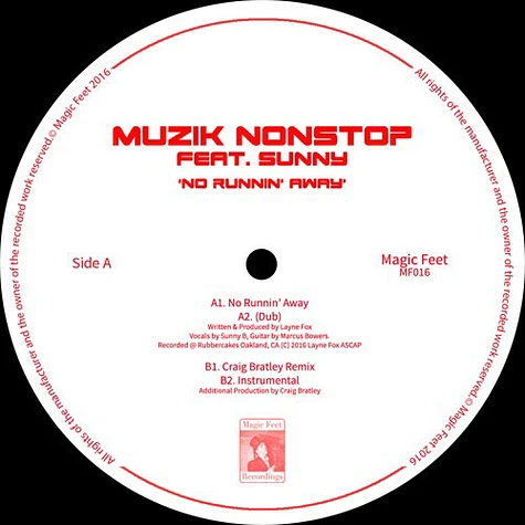Musik Nonstop - No Runnin Away Feat. Sunny