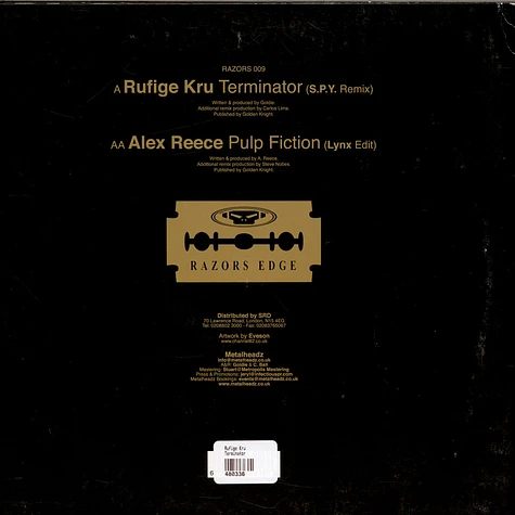 Rufige Kru / Alex Reece - Terminator / Pulp Fiction (Remixes)