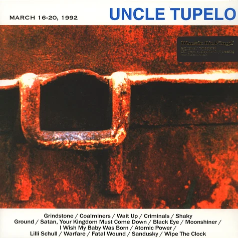 Uncle Tupelo - March 16-20, 1992