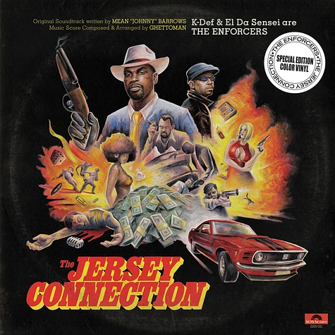 Enforcers, The (K-Def & El Da Sensei) - The Jersey Connection Colored Vinyl Edition