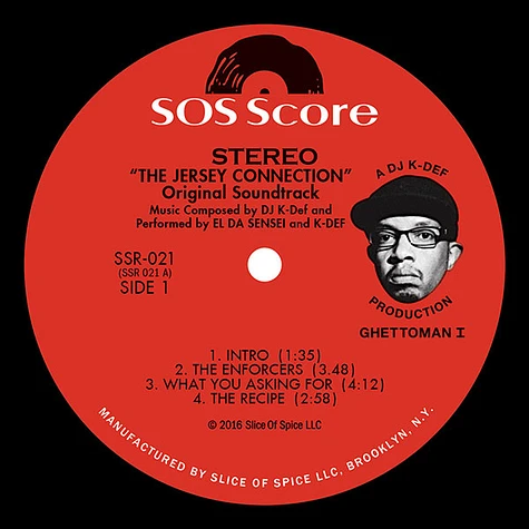 Enforcers, The (K-Def & El Da Sensei) - The Jersey Connection Colored Vinyl Edition